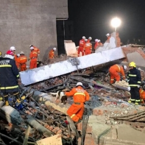 河南民房改造施工坍塌事故 致17人死亡责任人已被控制