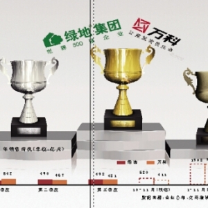 万科绿地同转型不同路 谁能当上房企老大