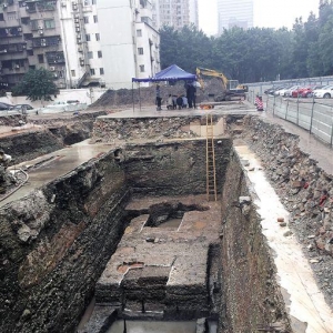广州考古发现五代南汉建筑基址 面积超700平米