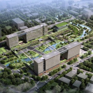 由北京城建(KUAN Architects)设计的知识产权总部方案公布