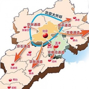 京津冀交通网蓝图:“四纵四横一环”格局确定