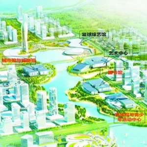 广东清远“三馆”设计方案发布 造价超12亿元