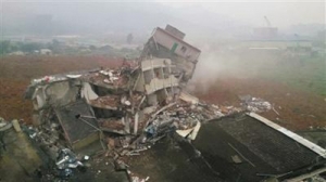 深圳工业园滑坡垮塌体为人工堆土 非山体
