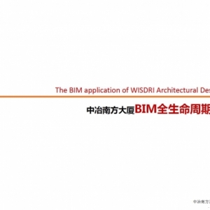 中冶南方大厦BIM全生命周期应用介绍