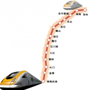广佛江珠城轨将年底开工 总投资400多亿元