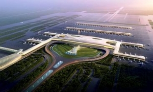 天河机场T3航站楼即将封顶 年底建成投入使用