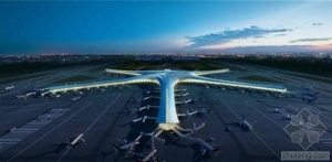 青岛新机场航站区动工 打造零换乘综合交通中心
