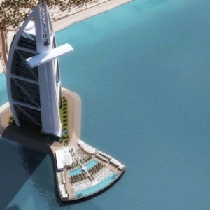 号外!迪拜帆船酒店要向海洋扩建大型甲板啦!