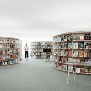 Ȫ | librairie la fontaine by studio kg