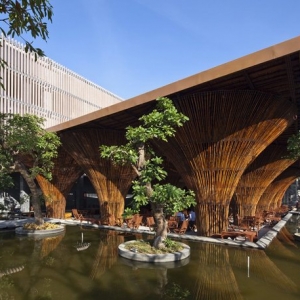 ԽKontum IndochineƵ꿧 Kontum Indochine Cafe by Vo Trong Nghia Architects