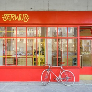 ɳSERWUS Zapiekanka restaurant in Warsaw by MFRMGR