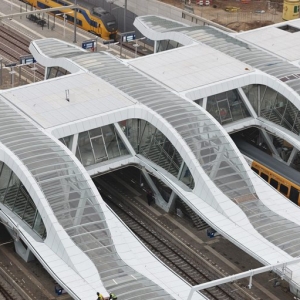 ķ복վ | Arnhem Central Platform roofs by UNstudio