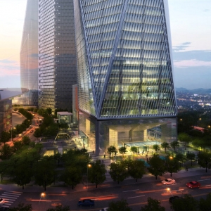  | Diagonal Tower by SOM