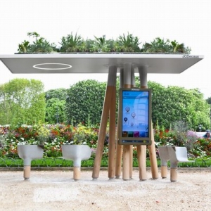 ¸߱ | Escale Numrique for JCDecaux by Mathieu Lehanneur