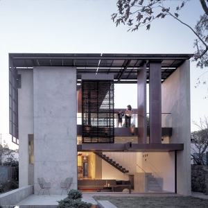 ̫ɡסլ Solar Umbrella House by  LAWRENCE SCARPA and ANGELA BROOKS