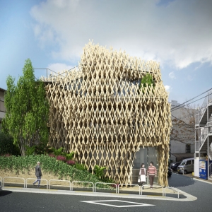 sunny hills japan Ʒ by Kengo Kuma 