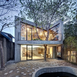 ά Tea House in J-Office by ˹ Archi-Union Architects