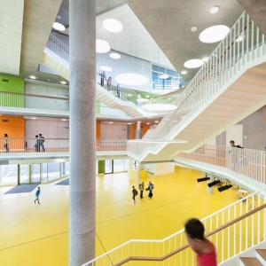 ¹ Secondary School Ergolding by Behnisch Architekten