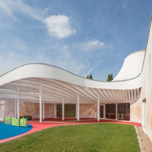 ׵׶԰ childcare facility in boulay by Paul le Quernec Architectes