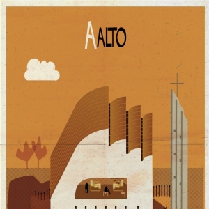 佨ĸ Archibet illustrated alphabet of architects by Federico Babina
