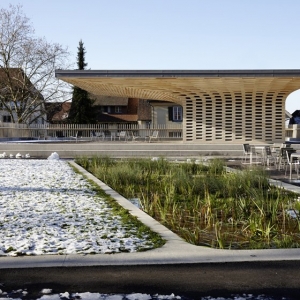 ʿͼľͤ Wooden pavilion by Ramser Schmid Architekten