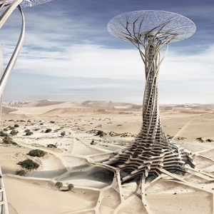 Solar-Powered 3D Printed Tower 
