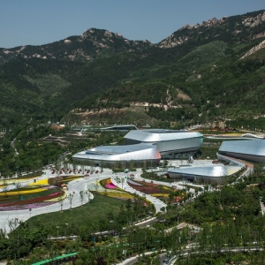 ൺ԰ղ central pavilion for Qingdao Horticultural Expo by UNStudio