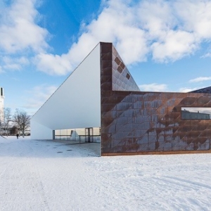 Լͼ  Subterranean tunnel links Seinjoki library by  JKMM Architects