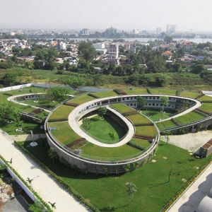 Խ½׶԰ Farming Kindergarten by Vo Trong Nghia Architects