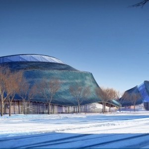 ˹Ӱ Blue Tiled Museums by  Laboratory for Explorative Architecture and Design