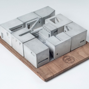 ΢ģ Miniature Modern Concrete Buildings By Material Immaterial studio