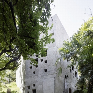 ϵʯסլ archaic stone block by  Wespi de Meuron Romeo Architetti