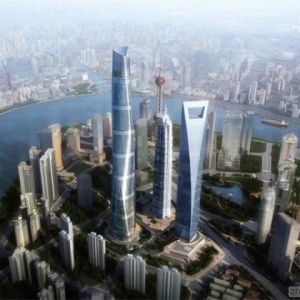 中国第一 世界第二高楼上海中心已完工