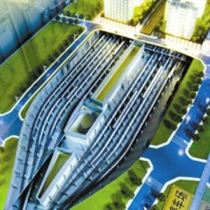 成都将建成亚洲最大“地铁停车场” 形似卧倒酒瓶