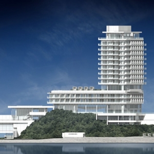 理查德·迈耶完成韩国海滨酒店