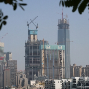 广西在建第一高楼封顶 5个技术亮点抢先看