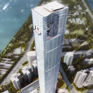 339米“福建第一高楼”厦门国际中心封顶在即