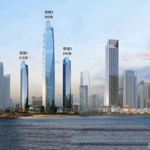 369米海天中心成青岛第一高楼刷新城市新高度