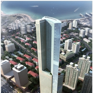 青岛新地标高难度施工——专业技术诠释建筑的安全与美