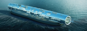 巨型海上漂浮建筑 每年净化450万吨海水