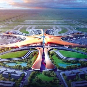 探秘建设中的北京新机场:将成国内最大隔震建筑